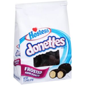 Hostess Bag Donettes Chocolate Frosted 6ct